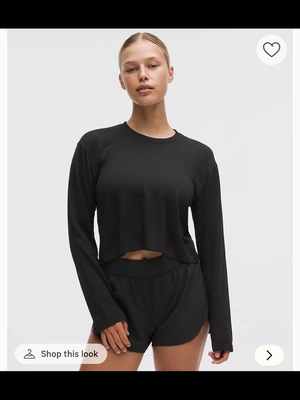 Lululemon Crop Long Sleeve